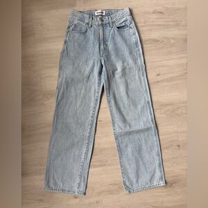 Aritzia Sundeh Wide Leg Jeans